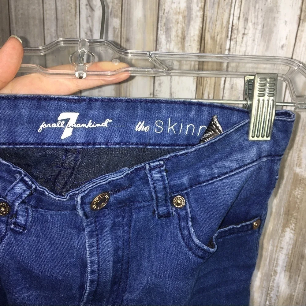 7 For All Mankind Kids The Skinny Jeans - Picture 5 of 5